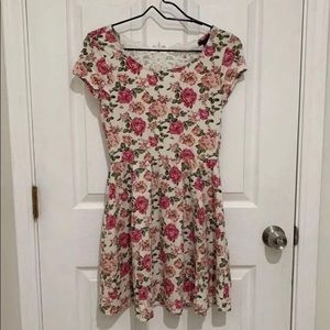 floral dress lace